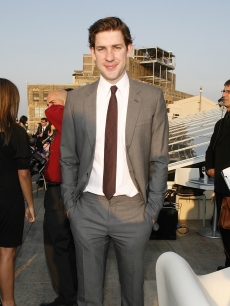 John Krasinski strikes a pose at the third annual benefit gala for the American Institute For Stuttering on June 8, 2009 in New York City