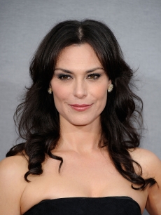 Michelle Forbes arrives at the Premiere Of HBO’s ‘True Blood’ 2nd Season at Paramount Studios on June 9, 2009 in Hollywood