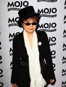 Yoko Ono rocks a top hat at the 2009 MOJO Honours List at The Brewery on June 11, 2009 in London