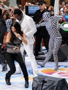 The Black Eyed Peas perform on the ‘Today’ show on June 12, 2009