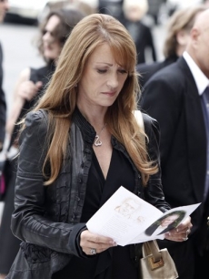 Jane Seymour arrives at the funeral of David Carradine on Saturday June 13, 2009, in Los Angeles