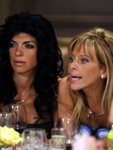 Teresa Giudice and Dina Manzo on Bravo’s ‘The Real Housewives of New Jersey’