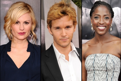 Anna Paquin, Ryan Kwanten and Rutina Wesley at the ‘True Blood’ Season 2 premiere in LA (June 9, 2009)