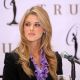 Carrie Prejean during a Miss USA press conference on May 12, 2009 in New York