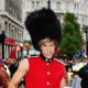 Sacha Baron Cohen makes a Royal entrance at the British premiere of “Bruno” on June 17, 2009 in London