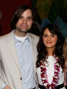 Death Cab For Cutie’s Ben Gibbard and Zooey Deschanel attend Shep Gordon’s Party during the 10th Annual Maui Film Festival at Mala in Wailea, Hawaii on June 18, 2009 