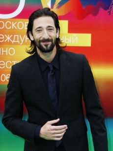 Adrien Brody attends the opening ceremony of the Moscow Film Festival at the Pushkinski Cinema on June 19, 2009
