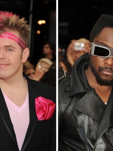 Perez Hilton and Will.I.Am at the 20th Annual MuchMusic Video Awards on June 21, 2009 in Toronto