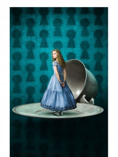A scene from Tim Burton’s remake of the classic ‘Alice in Wonderland’