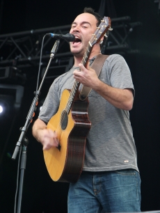 Dave Matthews performs on the third day of the Hard Rock Calling Festival held in Hyde Park in London, England, on June 28, 2009