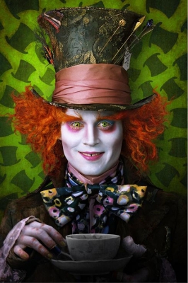Johnny Depp stars as the Mad Hatter in Tim Burton’s ‘Alice In Wonderland’