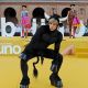 Sacha Baron Cohen makes bull the new black  in Madrid on June 18 while promoting ‘Bruno’