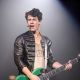 Nick Jonas of Jonas Brothers rocks the Pepsi Center on June 24, 2009 in Denver, Colorado