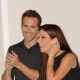 Ryan Reynolds and Sandra Bullock share a laugh at ‘The Proposal’ photocall at Villa Magna Hotel on June 26, 2009 in Madrid, Spain