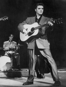 Elvis Presley on the Dorsey Brothers Radio Show on Feb 4, 1956