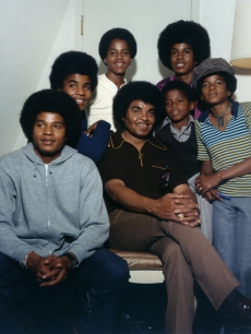 The Jackson 5 (Michael Jackson, Jackie Jackson, Tito Jackson, Marlon Jackson, Jermaine Jackson) and Randy and Joe Jackson on January 1, 1970