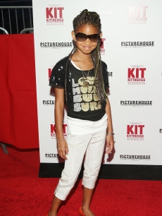 Willow Smith attends the premiere of ‘Kit Kittredge: An American Girl’ in NYC on June 19, 2008 