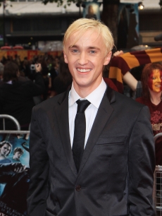 Tom Felton keeps it classy in a suit for the world premiere of ‘Harry Potter And The Half Blood Prince’ in London on July 7, 2009