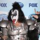 Gene Simmons of KISS poses in the press room during the American Idol Season 8 Grand Finale in Los Angeles on May 20, 2009 