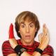 Sacha Baron Cohen works it for the camera as ‘Bruno’ for a portrait session on June 6, 2009 in London