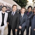 Jerry Ferrara, Jeremy Piven, Adrian Grenier, Kevin Connolly and Kevin Dillon strike a pose at the premiere of HBO’s ‘Entourage’ - Season 6 in Los Angeles on July 9, 2009