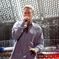 Adam Yauch — aka MCA — of The Beastie Boys rocks the mic during Bonnaroo 2009 in Tennessee