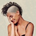 Demi Moore sports a punk ‘do in a fake photo posted by husband Ashton Kutcher on his Twitter account