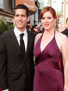 Molly Ringwald and husband Panio Gianopoulos at the 2008 AFI Life Achievement Award tribute to Warren Beatty in Los Angeles