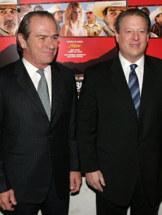 Tommy Lee Jones and Al Gore