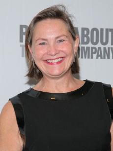Cherry Jones attends the Roundabout Theatre Company’s annual spring gala in New York City on April 6, 2009 