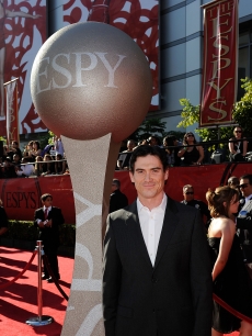 Billy Crudup poses on the red carpet at the 2009 ESPY Awards in LA on July 15, 2009 