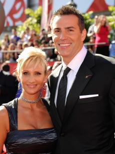 Former NFL player Kurt Warner and wife Brenda arrive to the 2009 ESPY Awards in LA on July 15, 2009 