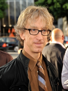 Andy Dick smiles at the premiere of ‘Funny People’ in Hollywood on July 20, 2009 