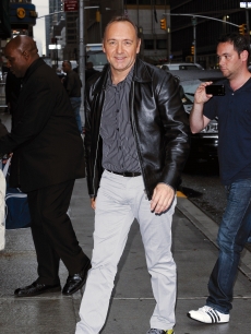 Kevin Spacey visits the ‘Late Show With David Letterman’ in New York City on July 21, 2009 