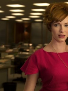 Christina Hendricks plays Office Manager Joan Holloway on ‘Mad Men’