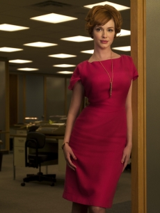 Fiery redhead Christina Hendricks plays Joan Holloway on ‘Mad Men’