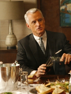 Roger Sterling indugles is one of his many vices on ‘Mad Men’