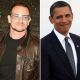 Bono, President Barack Obama