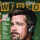 Brad Pitt on the August 2009 cover of Wired magazine