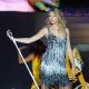 Taylor Swift rocks out at the 17th Annual Country Thunder USA music festival in Twin Lakes, Wisconsin on July 16, 2009 