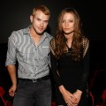 ‘New Moon’ stars Kellan Lutz and Noot Seear attend The Twilight Fan Experience screening during Comic-Con 2009 in San Diego on July 23, 2009