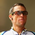 Lance Armstrong competes in the 2009 Tour de France