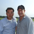 Jon Gosselin and Michael Lohan step out in Southampton on July 25, 2009