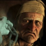 Jim Carrey looks eerie for his role as Ebenezer Scrooge in ‘A Christmas Carol’