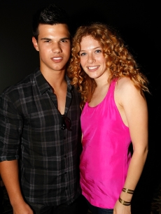 ‘New Moon’s’ Taylor Lautner and Rachelle Lefevre attend The Twilight Fan Experience screening during Comic-Con 2009 in San Diego on July 23, 2009