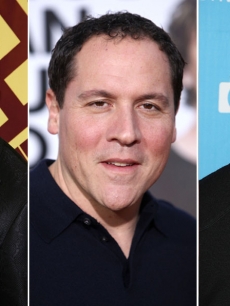 Terrence Howard, Jon Favreau and Don Cheadle 