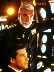 Sean Connery and Alec Baldwin in ‘The Hunt For Red October’