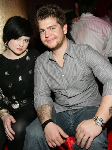 Kelly Osbourne and Jack Osbourne pose at the grand opening of the CatHouse at the Luxor Resort & Casino in Las Vegas on December 30, 2007 