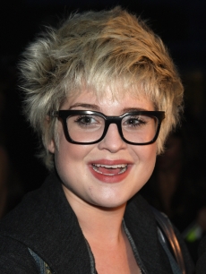 Kelly Osbourne rocks some funky eyewear at the Nokia Skate Almighty launch party in London on August 5, 2009 
