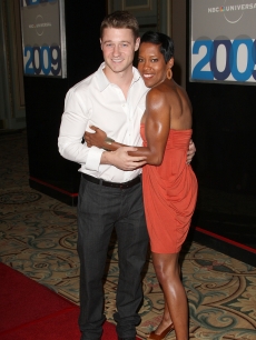 ‘Southland’ stars Ben McKenzie and Regina King arrive at NBC Universal’s all-star press tour party in Pasadena, Calif., on August 5, 2009